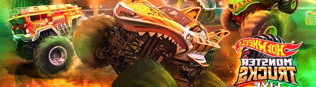 Hot Wheels Monster Trucks Live Glow-N-Fire